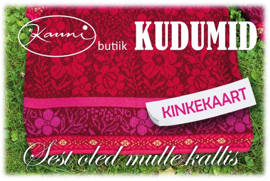 Kauni Kudumid kinkekaart